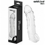 ADDICTED TOYS - EXTENSION DE PÃNIS TRANSPARENTE 27 CM